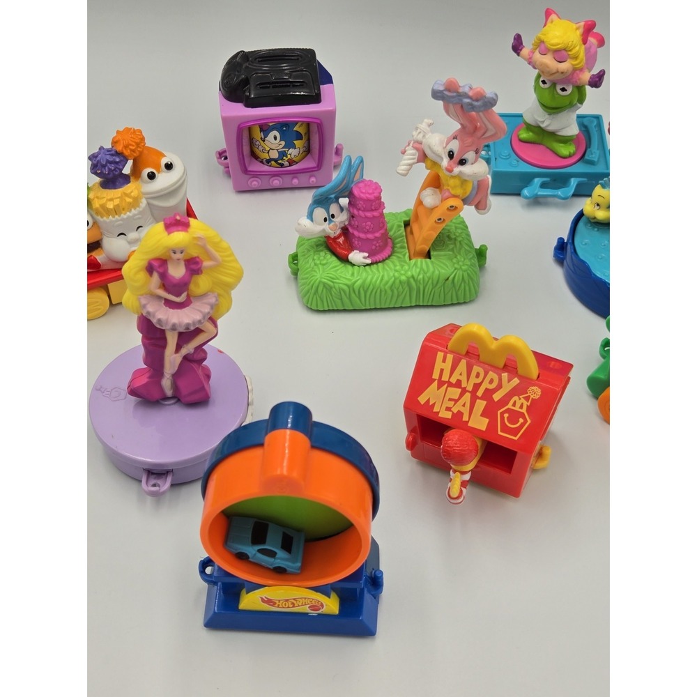 McDonald's Happy Meal Trains/Toys Lot Of 12 1993/1994 Vintage - Picture 3 of 16